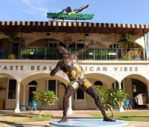 Usain Bolt’s Tracks and Records Restaurant, Jimmy Cliff Boulevard, Montego Bay, Jamaica