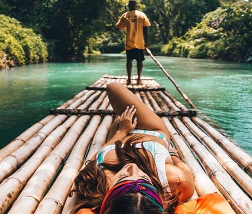 Martha Brae River Rafting, Falmouth, Jamaica